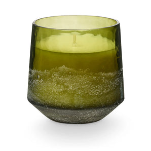 Winter White Baltic Glass Candle