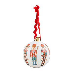 Nutcracker Ceramic Ornament