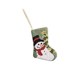 Mini Needlepoint Stocking
