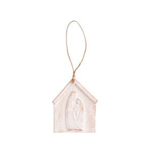 Nativity Lace Ornament