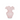 Pale Pink Ruffle Vase