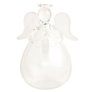 Glass Angel Bud Vase