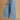 Light Denim Washed Wide Leg Pants