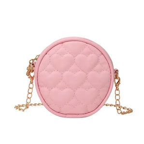 Mini Round Heart Crossbody