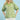 Sage Mix Spring Burst Print V-Neck Top
