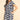 Navy Geometric Print Tunic Mini Dress