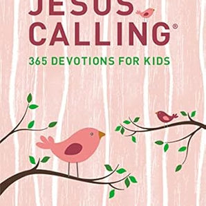 Jesus Calling 365 Devotions Kids Pink