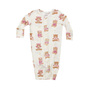 Angel Dear Teddy Pink Bears Gown