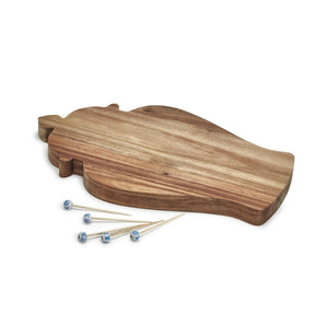 Ginger Jar Shaped Board with Picks