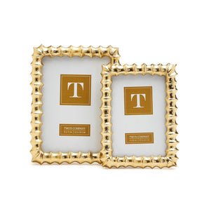 Gold Wave Photo Frame