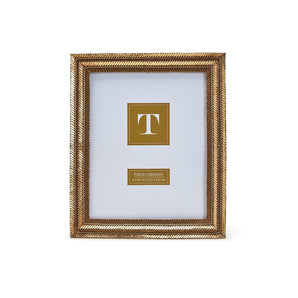 8x10 Gold Fern Photo Frame