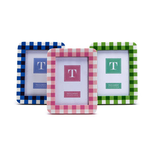 Gingham 5x7 Photo Frame