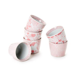 Pink Chinoiserie Cachepot