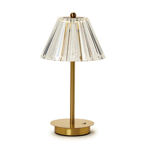 Clear LED Table Lamp