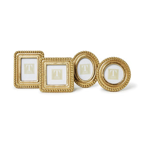 Gold Bead Texture Frame