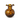 Tortoise Ruffled Vase