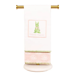 Kiara Boxwood Bunny Hand Towel Set