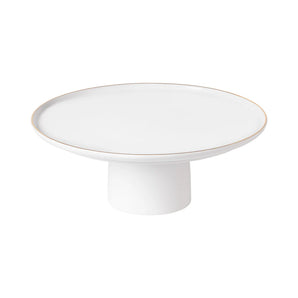Casafina Resonance Gold Rim Footed Plate