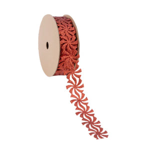 1.5" Peppermint Twist Trim Ribbon