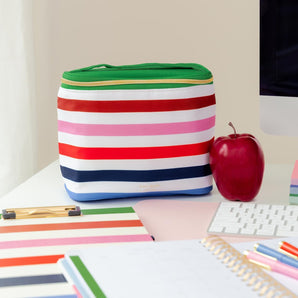 Adventure Stripe Lunch Tote