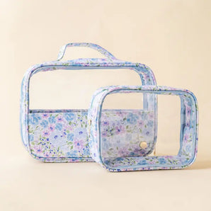 Clearly Chic Cosmetic Bag Set