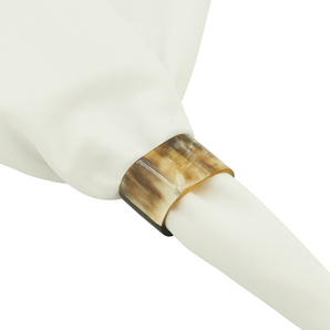 Oval Horn Napkin Ring