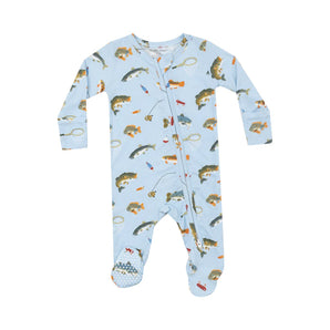 Angel Dear Fishing Zippered Footie