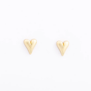 Angie Heart Stud Earrings