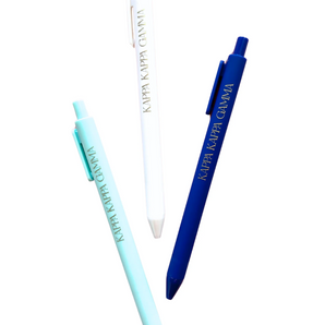 Greek Lettered Luxe Pens