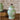 Green Floral Jar Raised Lid