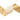 2.5" Ivory Velvet Ribbon with Gold Backing