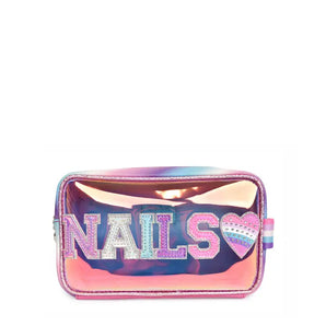 'Nails' Glazed Peekaboo Pouch