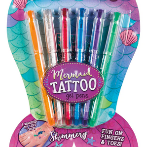 Mermaid Tattoo Gel Pens