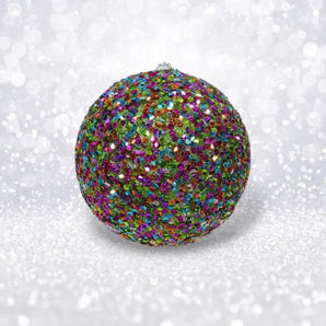 Multi Beaded Ball Ornament