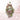 Pink/Gold Candy Cane Ornament