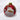 Painted Santa Face Ornament
