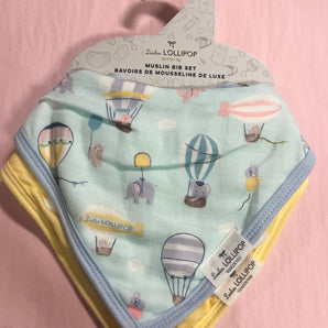 Up Up Away 2pk Bib