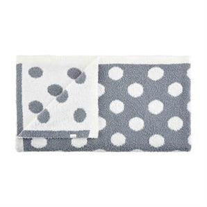 Polka Dot Chenille Blanket