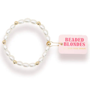 Stacy Pearl Bracelet in Gold