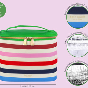 Adventure Stripe Lunch Tote