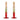 Holiday Ombre Blown Glass Candlestick