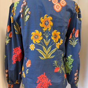 Floral Button Down Blouse