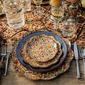 Juliska Willa Amber Salad/Dessert Plate