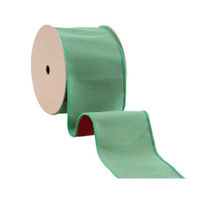 4" Red/Green Double Sided Ribbon
