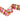 2.5" Green/Pink/Red Check Ribbon