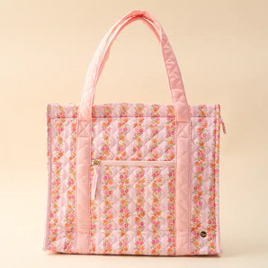 Everyday Quilted Tote Bag