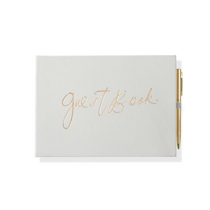 Leather Guestbook