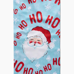 Merry Santa Claus Tea Towel