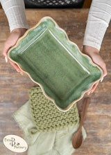 Etta B Waved Rectangle Baker