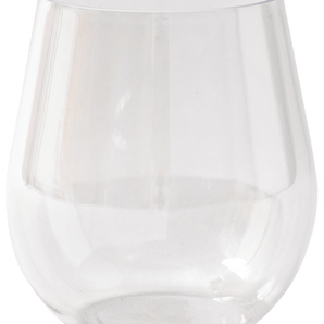 Clear Acrylic Stemless Wine